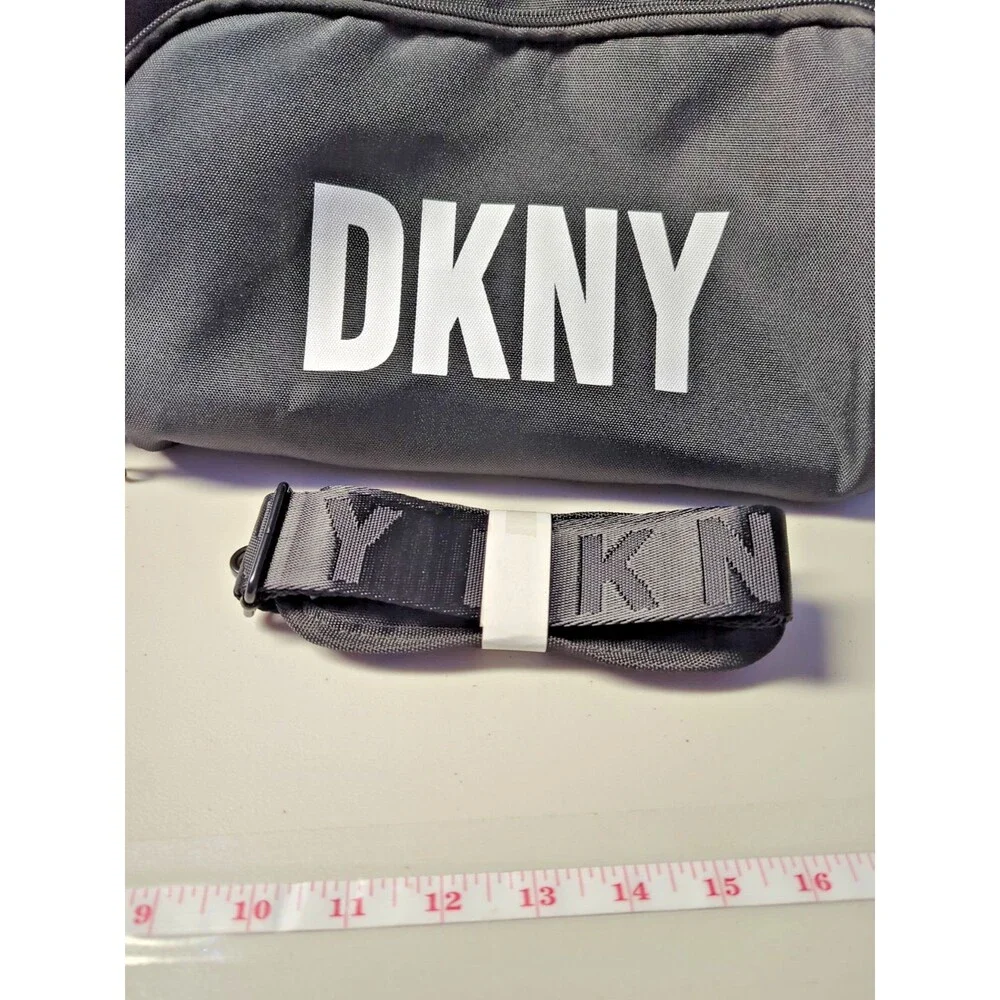 DKNY Black Duffel/Gym Bag - Sports Gym Travel Bag -NWT Gym Black Bag -DKNY Brand